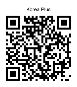 PayPal QR code for supporting Korea Plus +